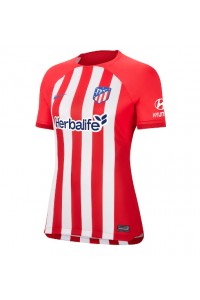 Fotbalové Dres Atletico Madrid Dámské Domácí Oblečení 2023-24 Krátký Rukáv